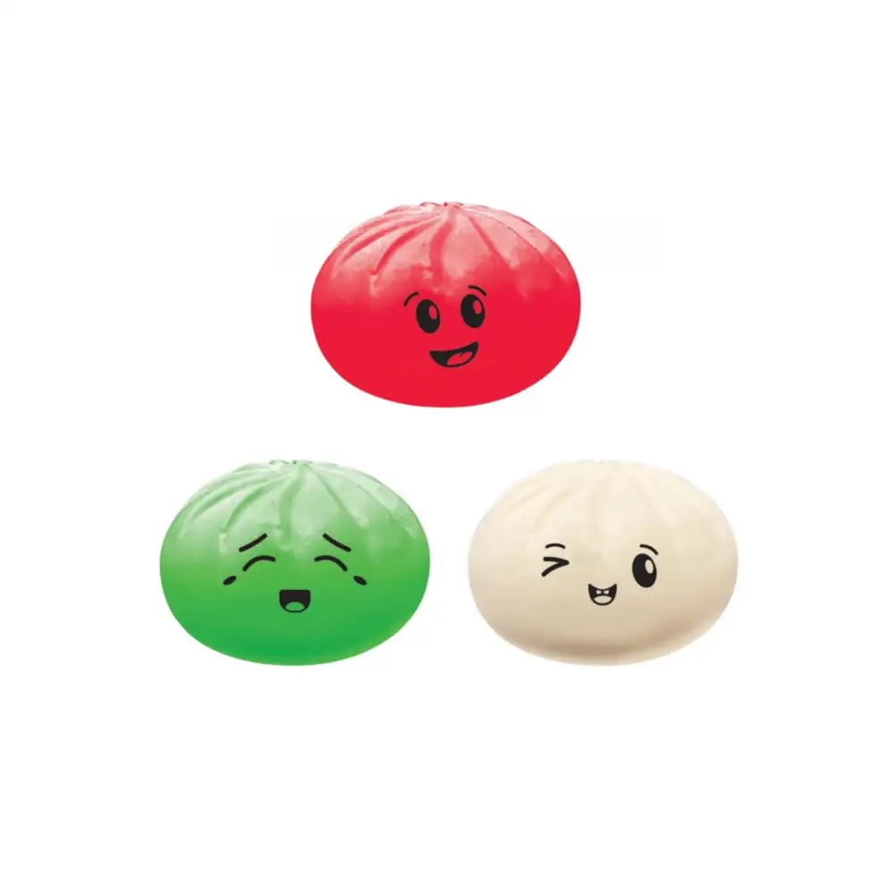 Christmas Squishy Bao Bun Dumplings - 3 Pack